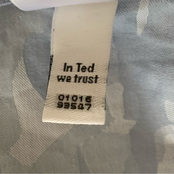 Ted Baker Endurance Button Down Shirt, Light Blue - Picture 12 of 12